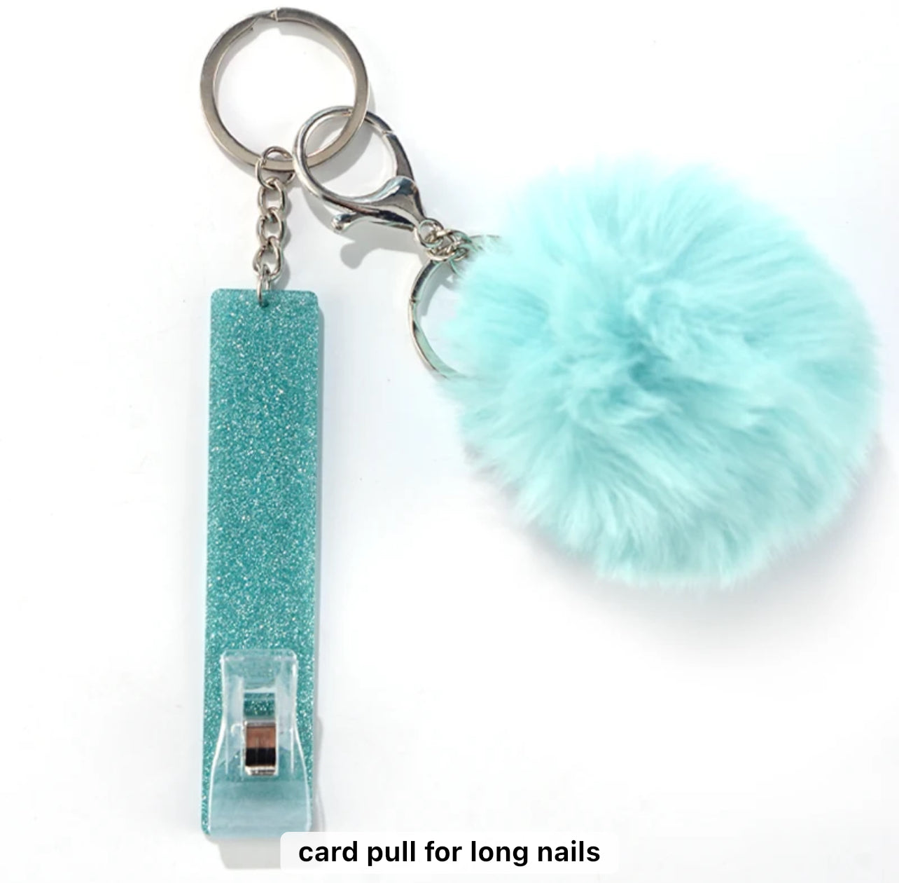 Turquoise Card Grabber