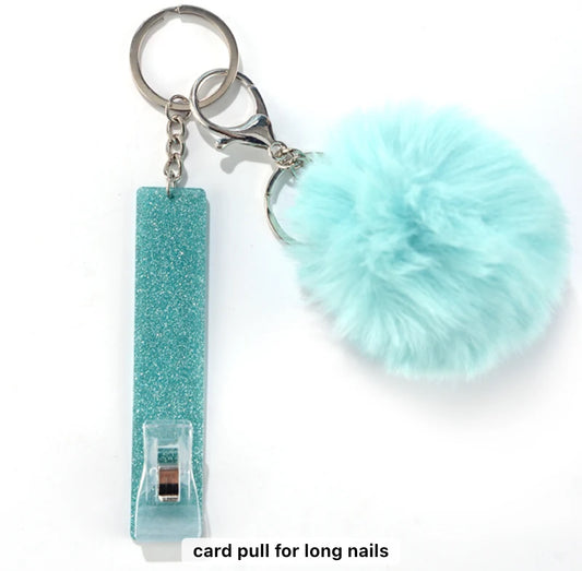 Turquoise Card Grabber